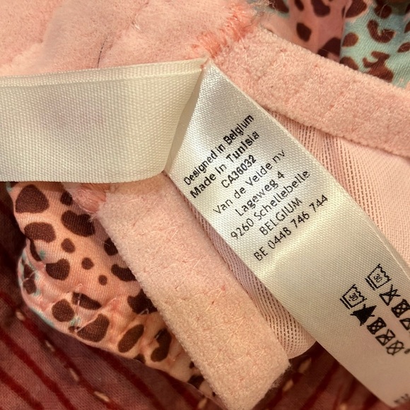 Women’s 38H PrimaDonna Twist Italian brand pink leopard print bra - Picture 13 of 13